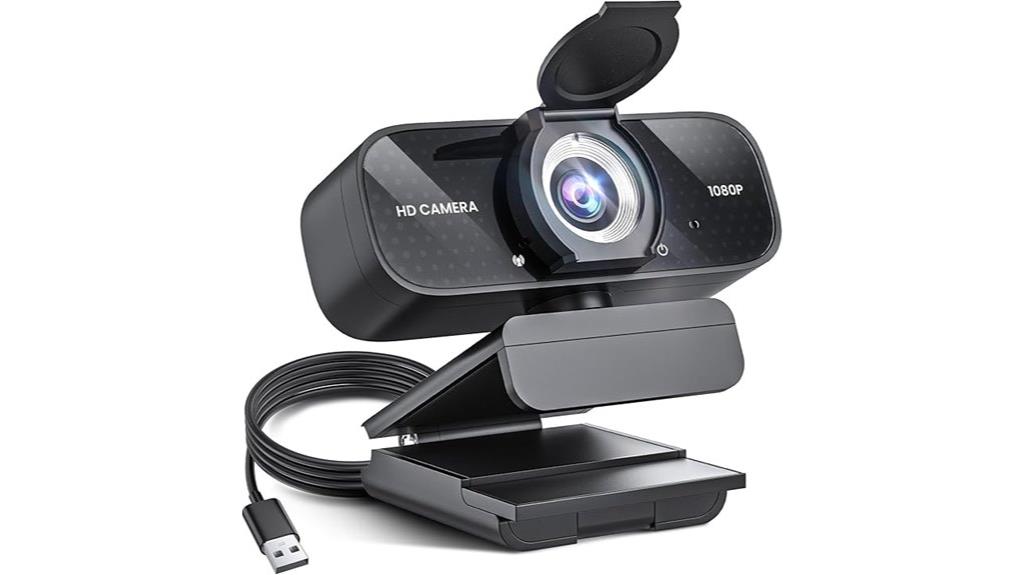 high definition webcam with cover