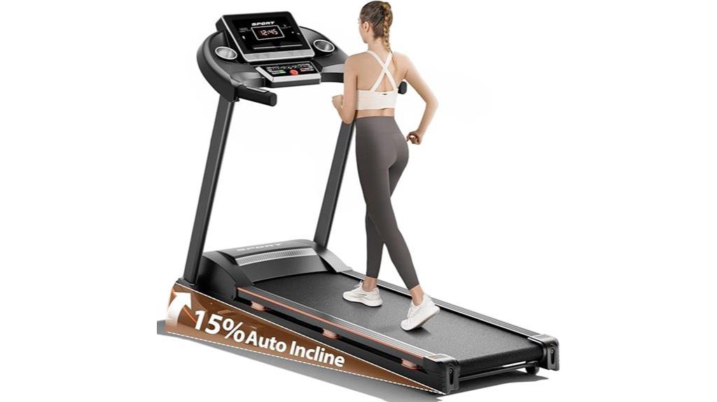 home folding incline treadmill