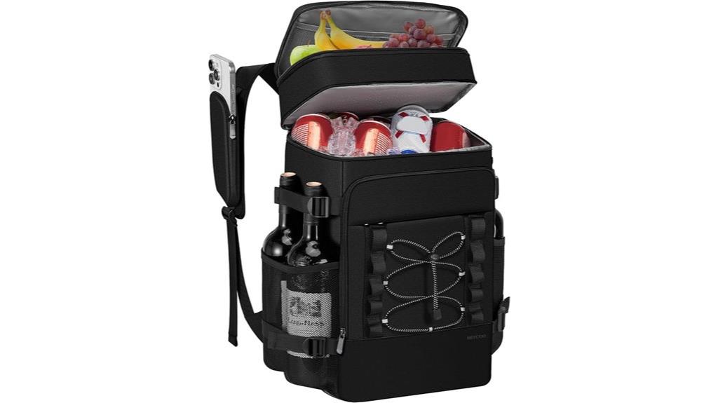 insulated portable cooler bag