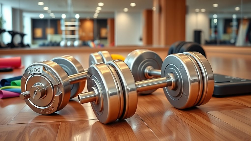 key adjustable dumbbell features