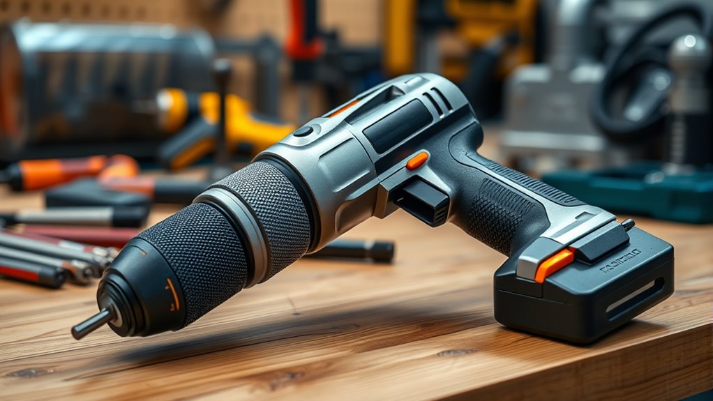 key cordless drill features