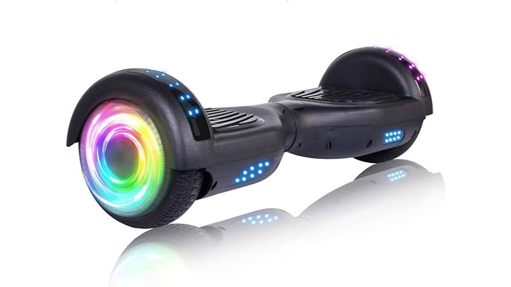 kids bluetooth scooter lights