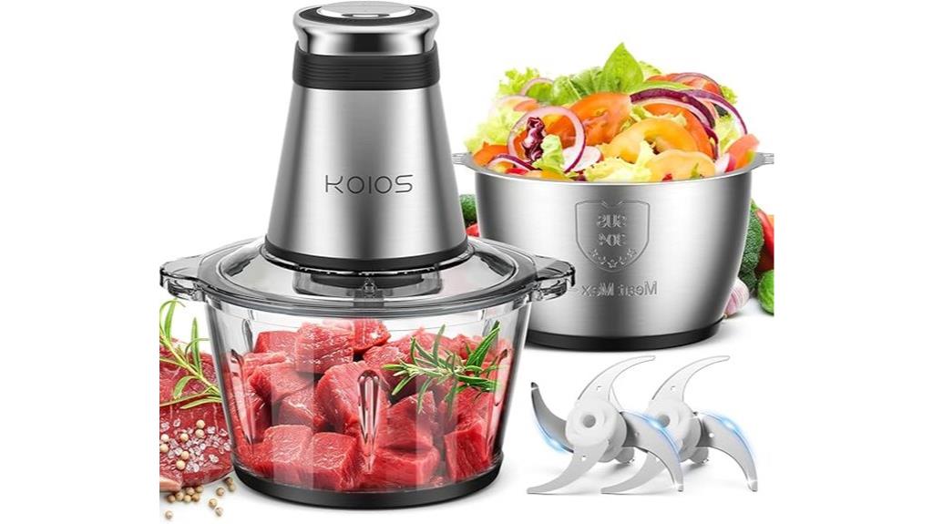koios dual bowl processor