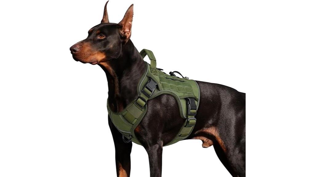 large dog tactical harness