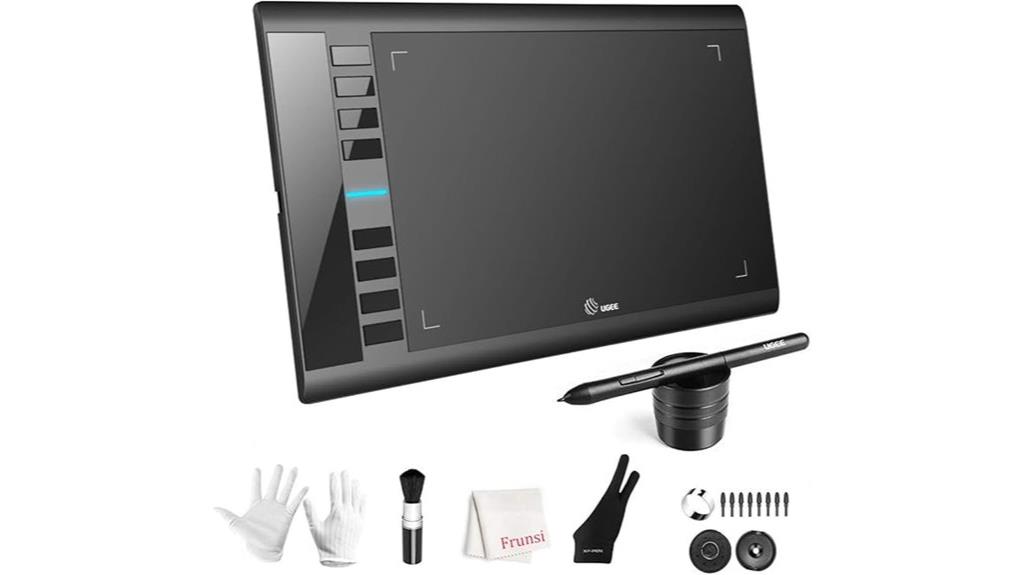 large drawing tablet with hotkeys