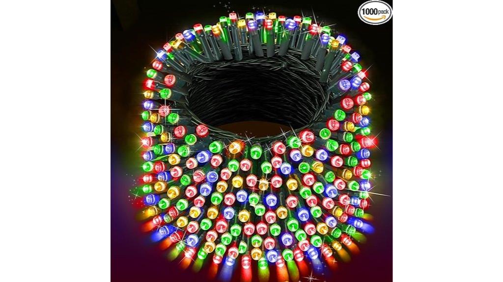 led christmas light display