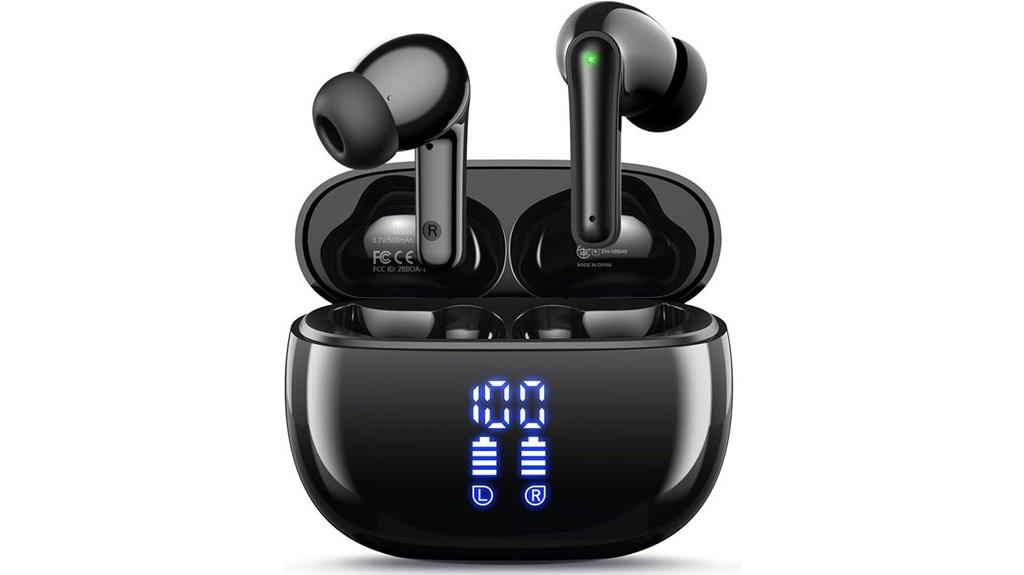long lasting deep bass earbuds