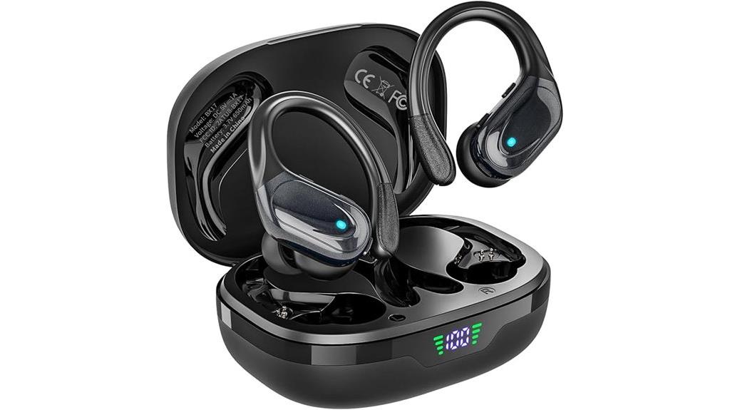 long lasting waterproof noise canceling earbuds