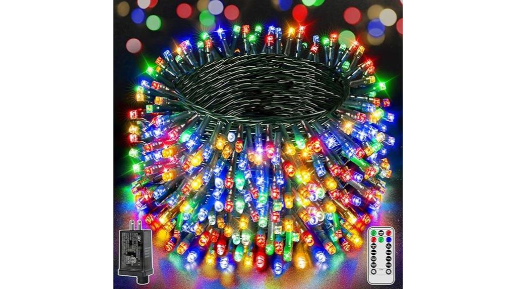 long led christmas light string