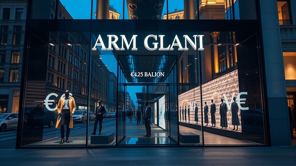 luxury slowdown impacts armani