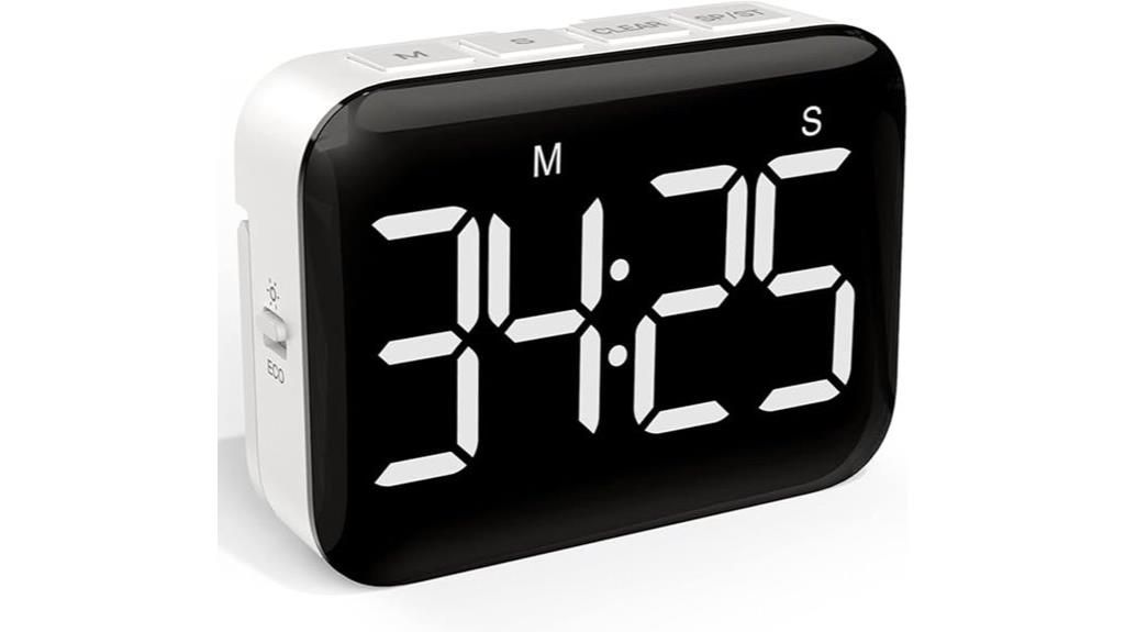 magnetic digital kitchen timer