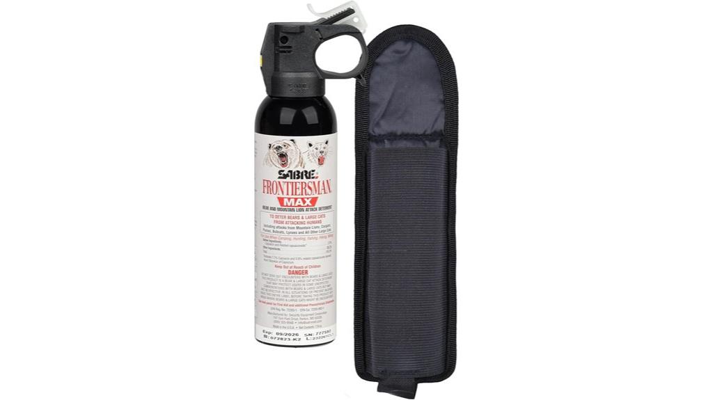 max strength bear spray