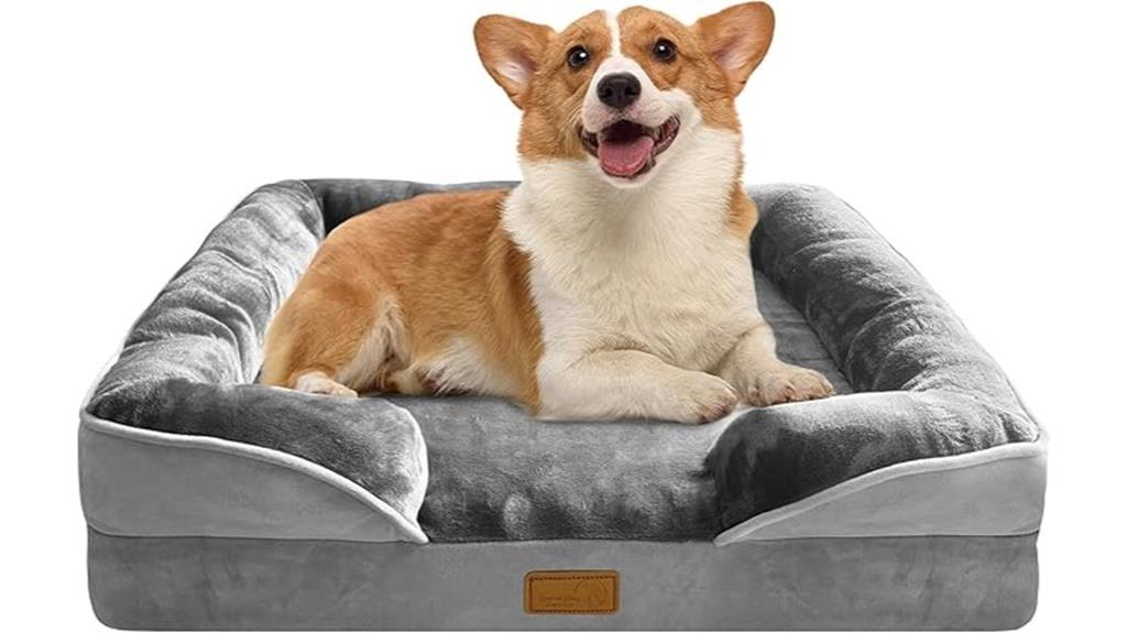 medium orthopedic dog bed