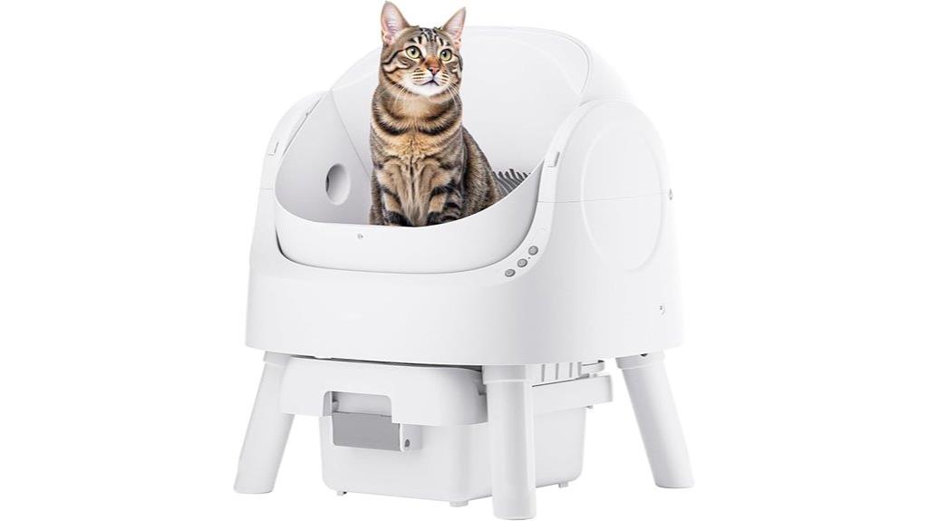 multiple cat self cleaning litter box