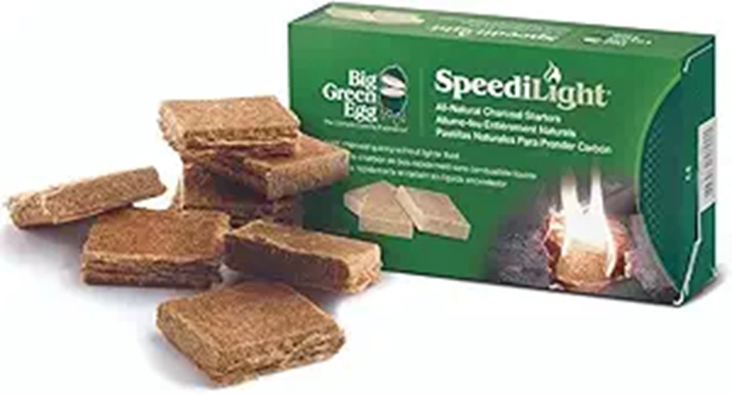 natural charcoal starter cubes