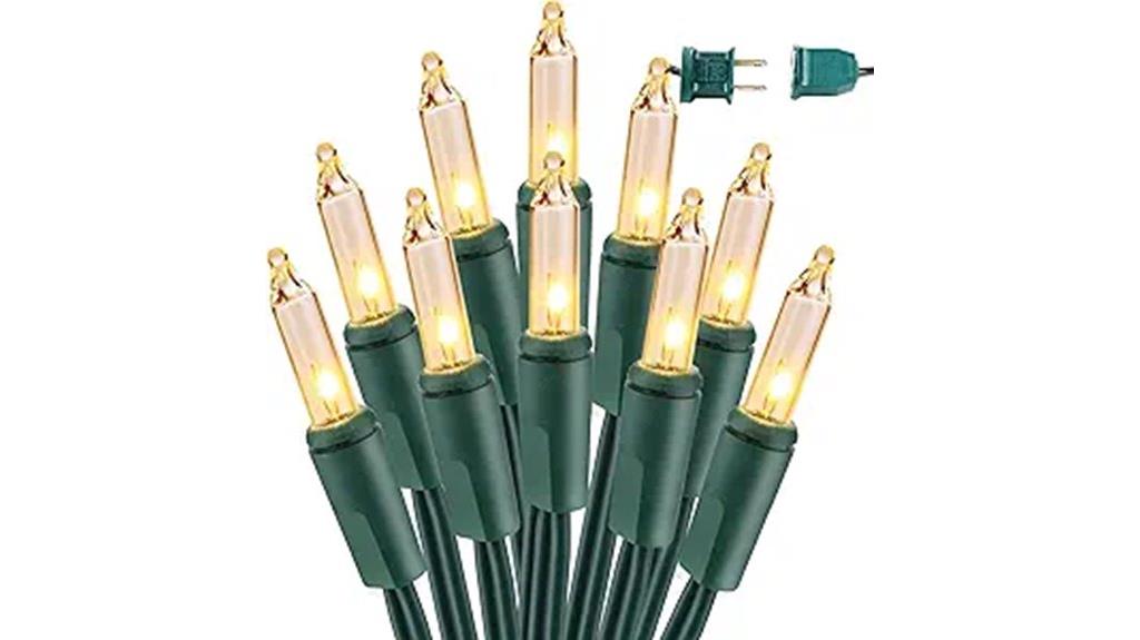 outdoor christmas light strand