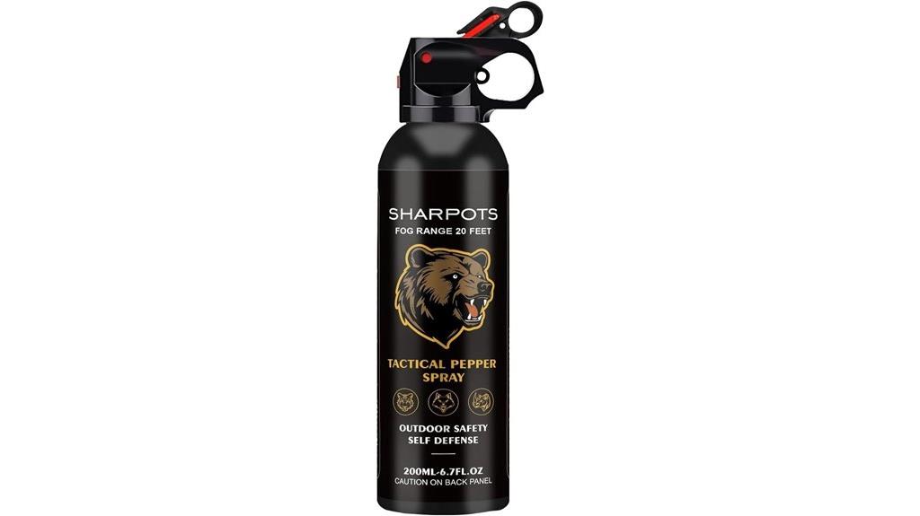 outdoor pepper spray access