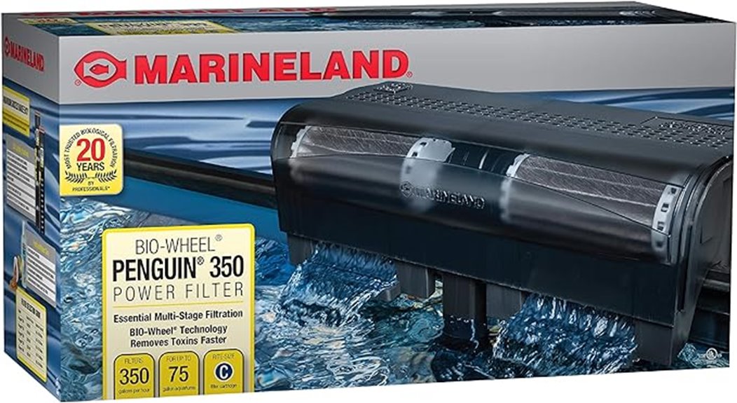 penguin aquarium multi stage filter