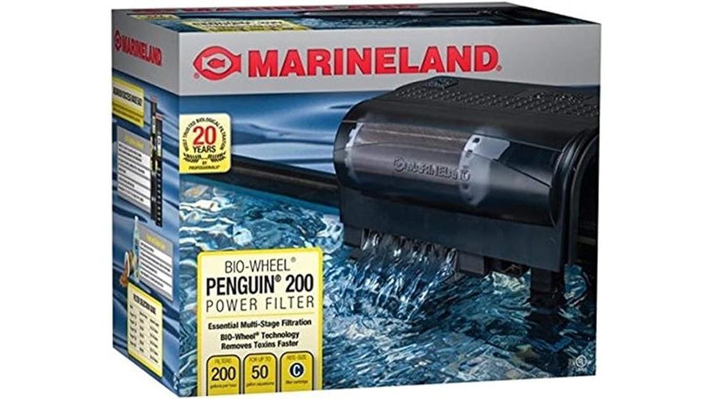 penguin power filter 200gph