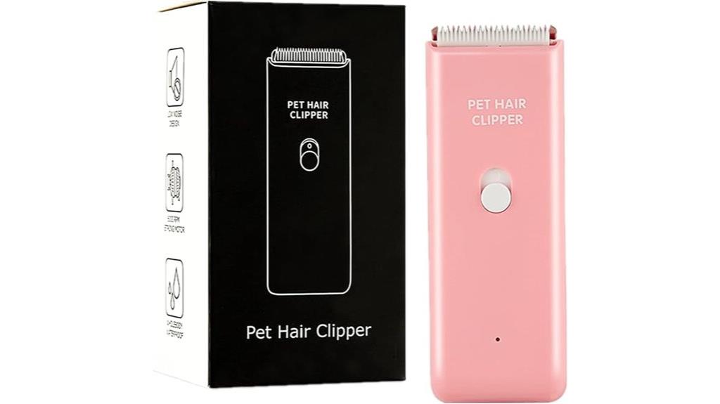 pet waterproof cordless trimmer