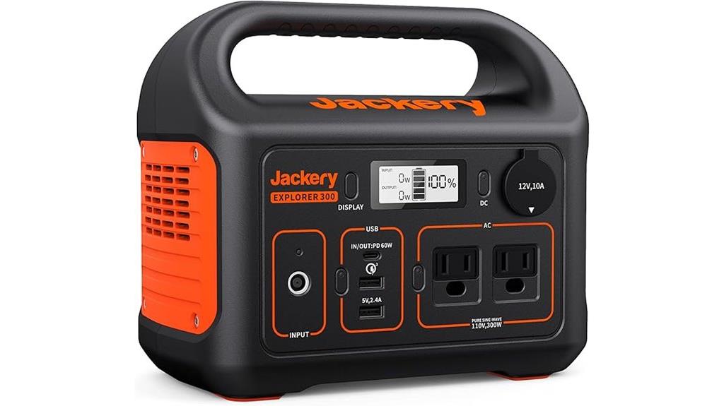 portable battery generator