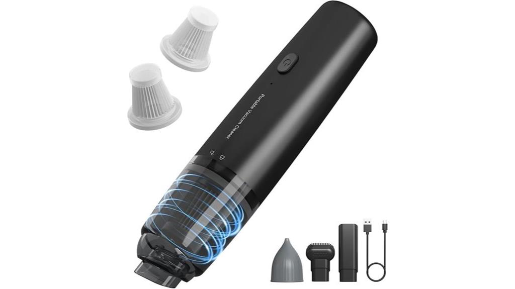 portable cordless vacuum with hepa