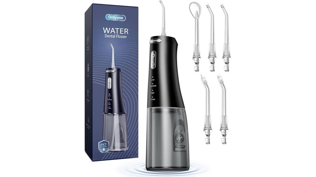 portable four mode flosser