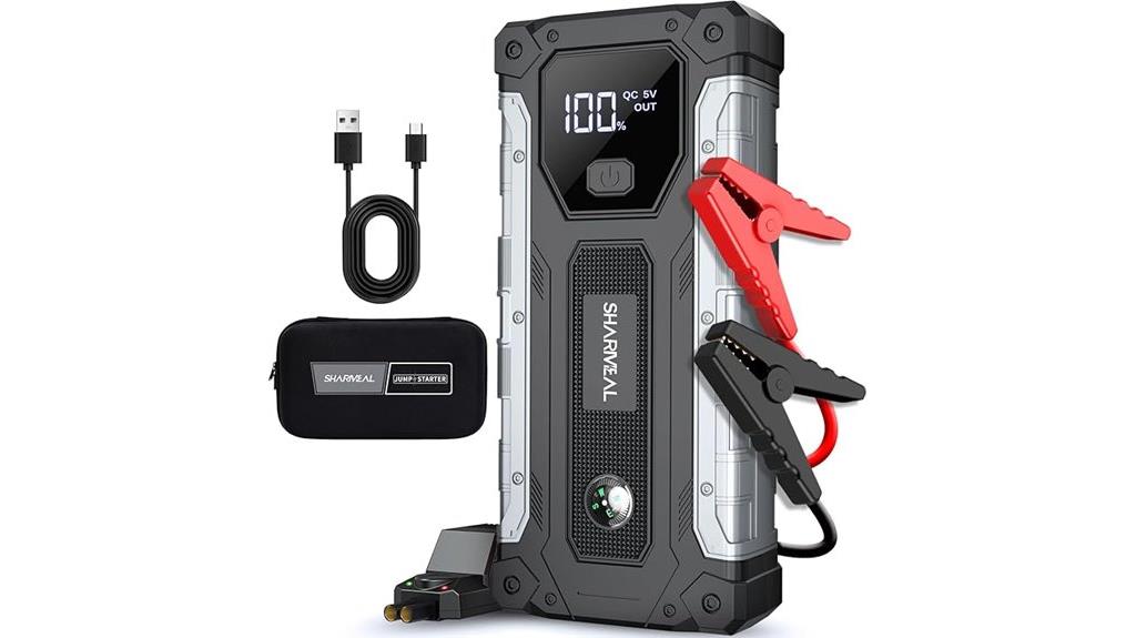 powerful portable jump starter