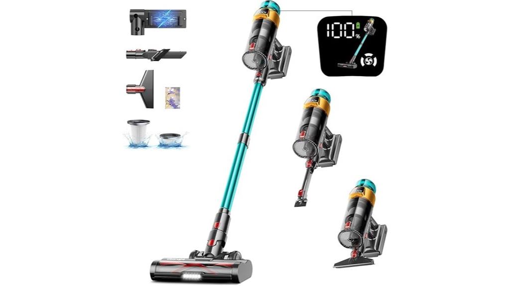 powerful rechargeable cordless vacuum