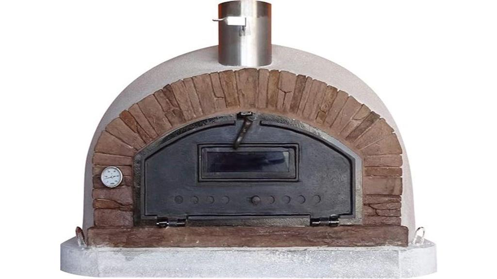 premium wooden outdoor pizza oven