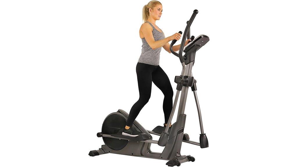programmable elliptical cross trainer