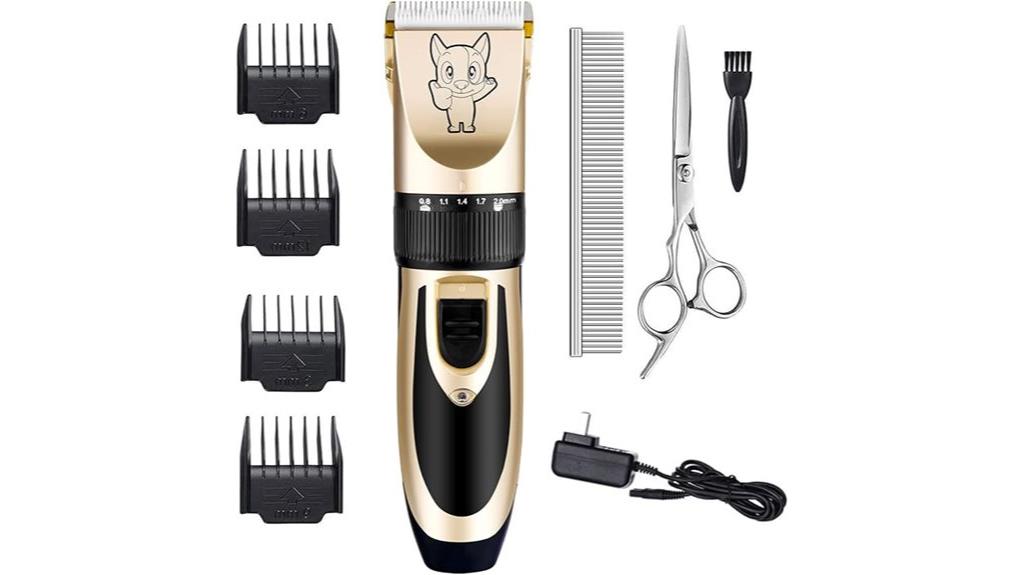 quiet cordless grooming kit
