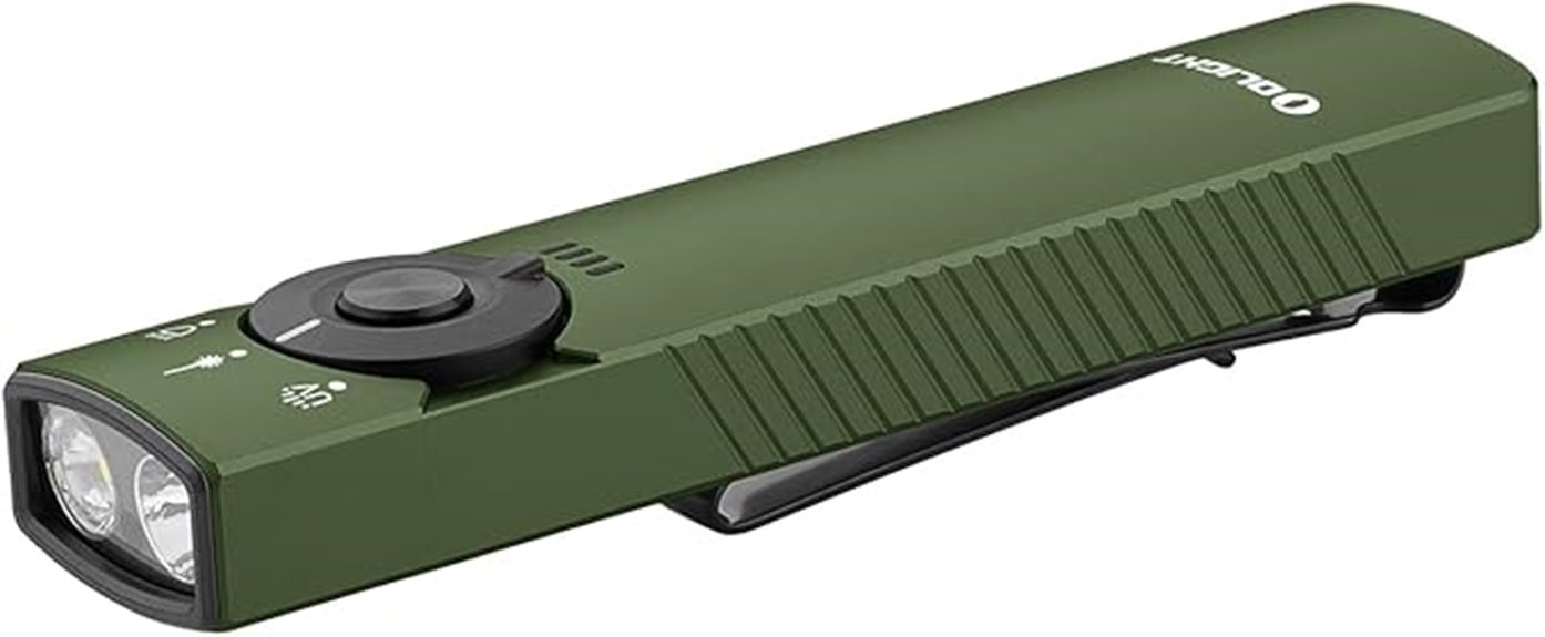 rechargeable compact led flashlight