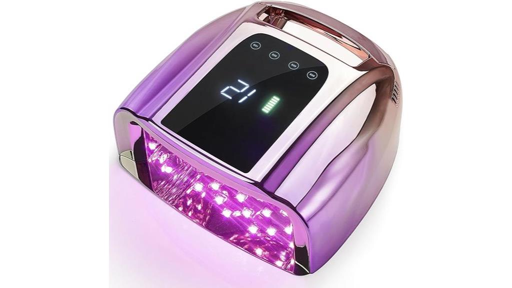 rechargeable uv nail dryer