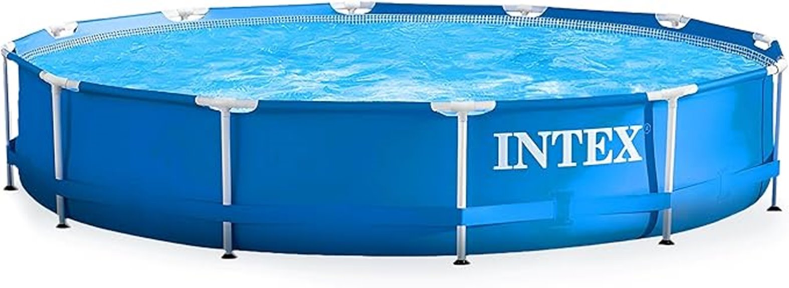 round metal frame pool