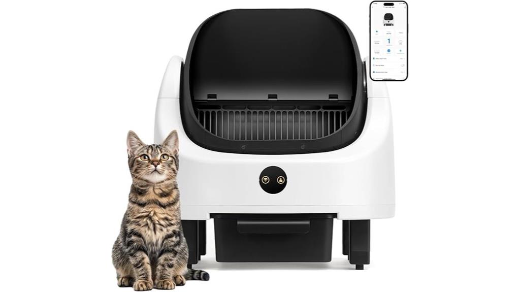 smart automatic litter box