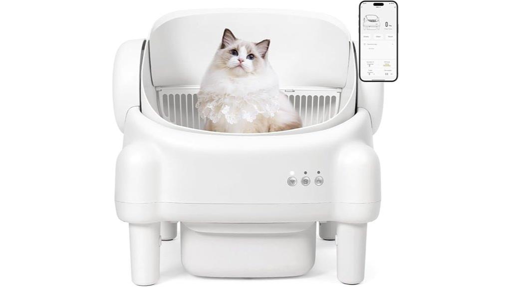 smart odor neutralizing litter box