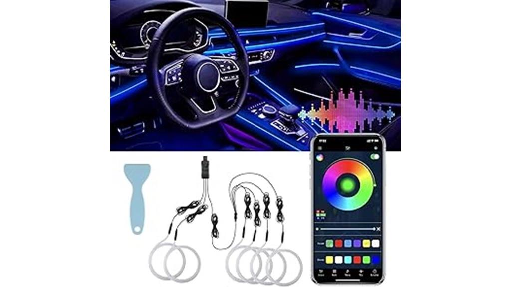 smart usb car interior lights
