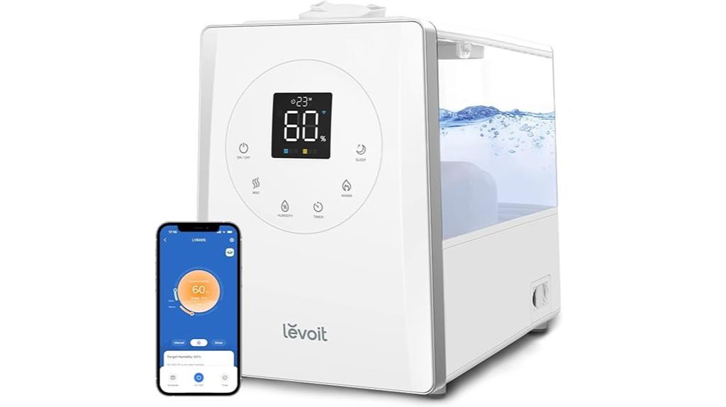 smart warm cool mist humidifier