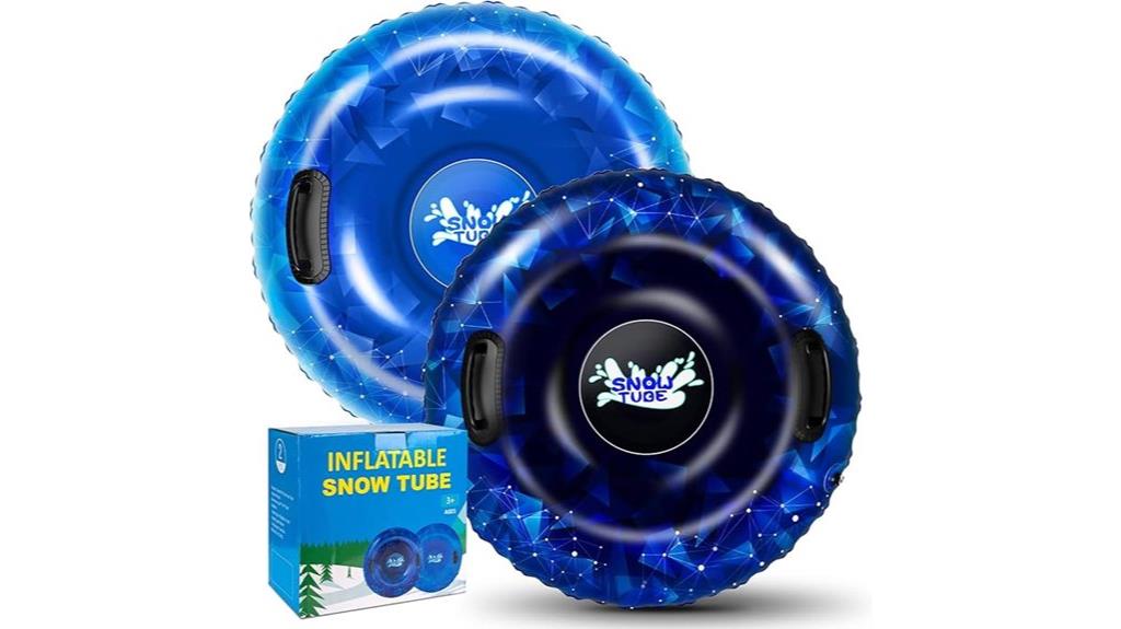 snow tube set options