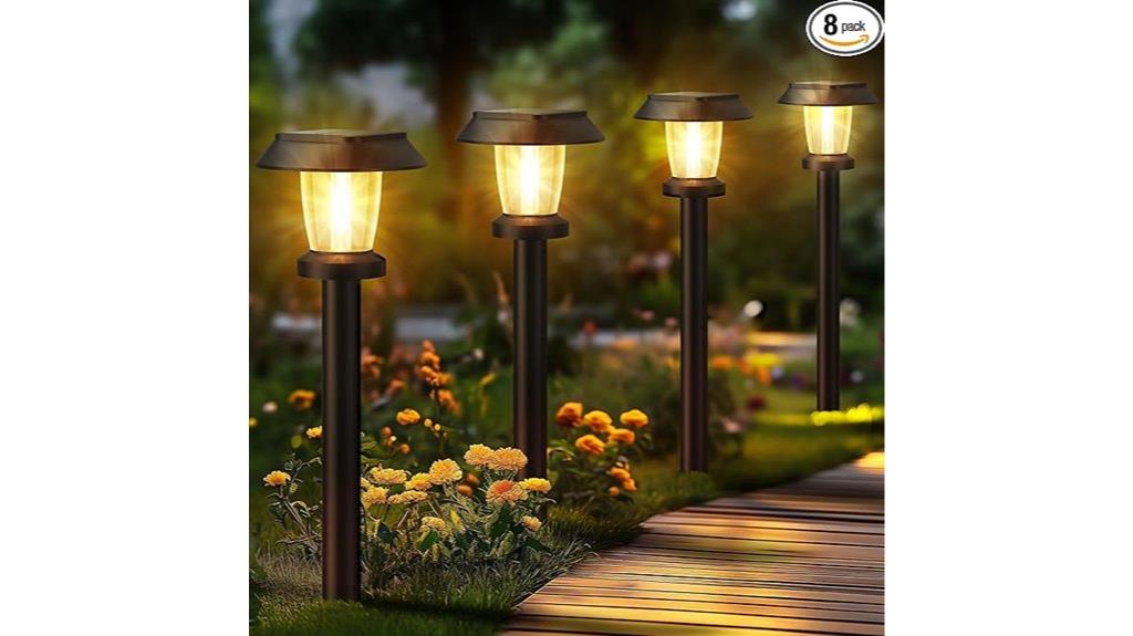 solar outdoor pathway lighting