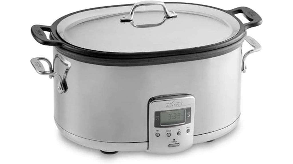 stainless steel 7 quart cooker