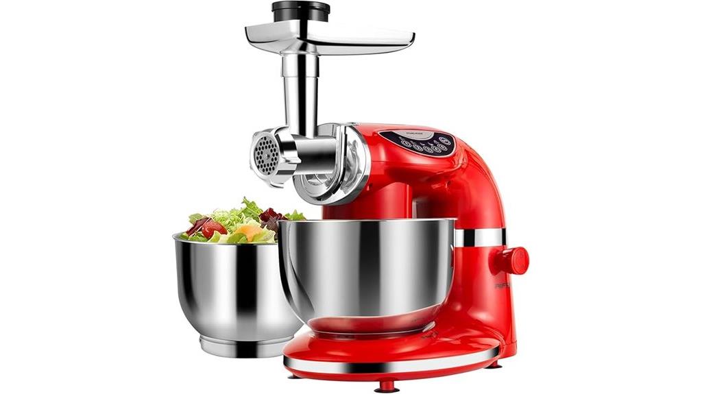 stand mixer with bowls