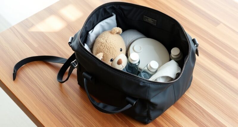 stylish functional diaper bags