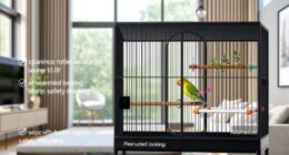 stylish safe bird cages