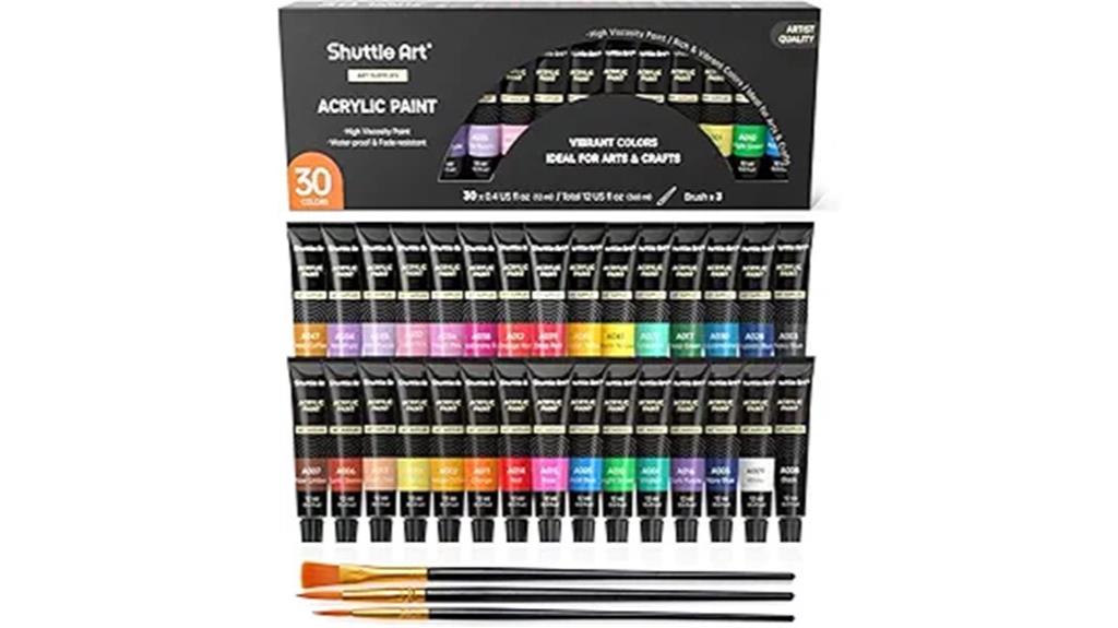 thirty colors 12ml tubes