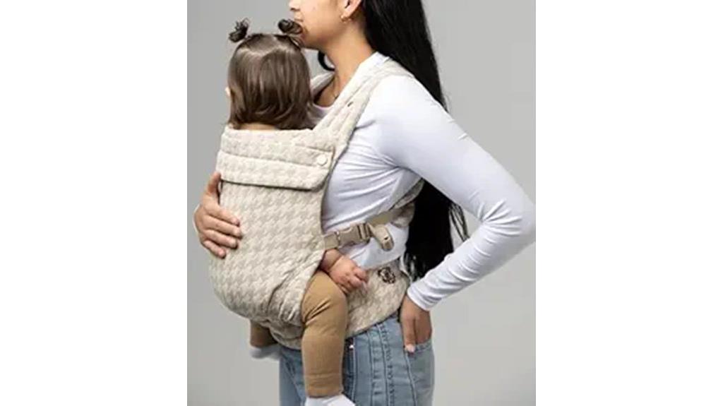 three position baby carrier