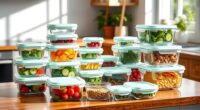 top glass food storage options