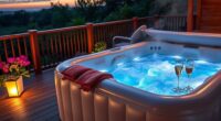 top inflatable hot tubs