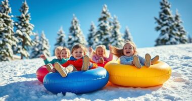 top inflatable snow tubes